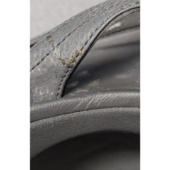 Olukai Ohana Black Thong Sandals WOMENS SIZE 8 Flip Flops Casual Summer Beach - Picture 8 of 9